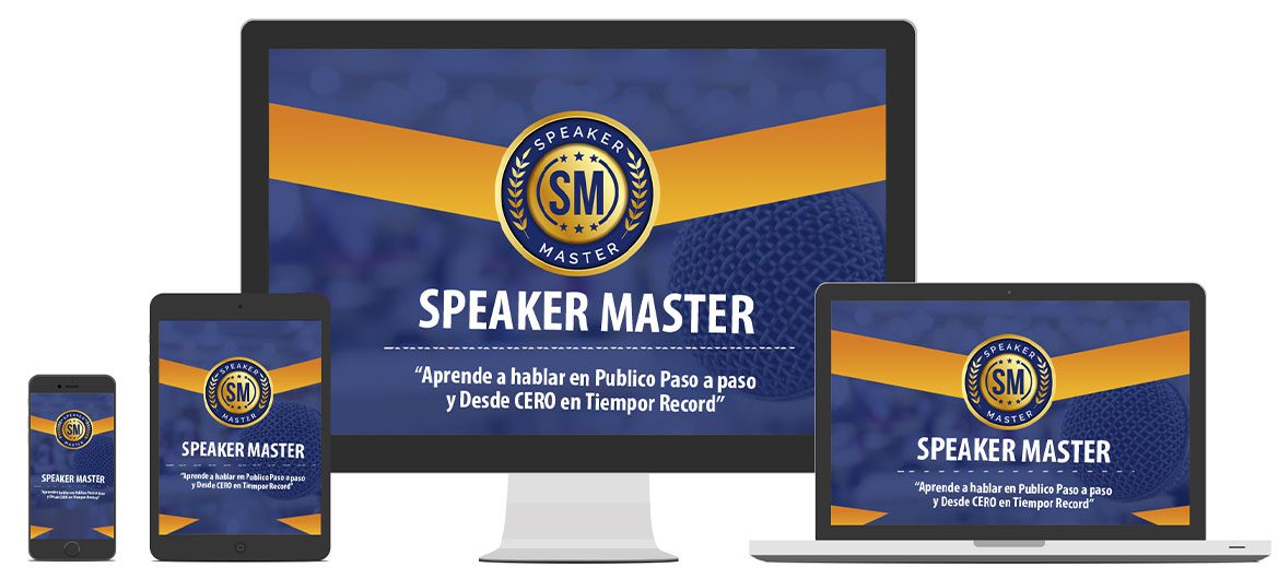 portada curso Speaker Master - Daniel Gómez