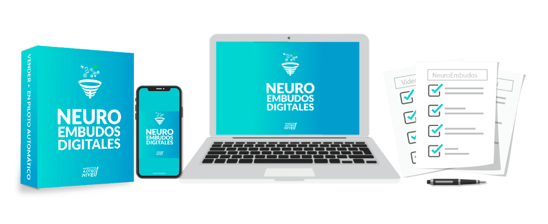 portada Neuro Embudos Digitales - Marketing a Otro Nivel